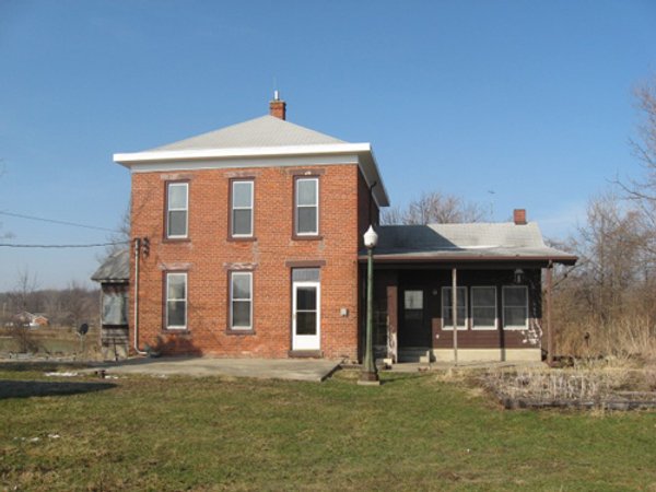 1900's All Brick Home, Metal Frame Barn on 3.42 Acres